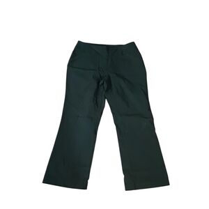 Girls Black Flared Dress Pants